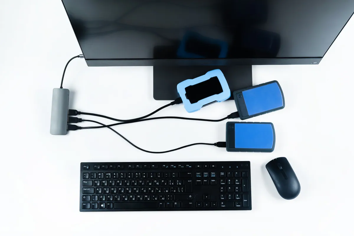 Multiple external hard drives for backup