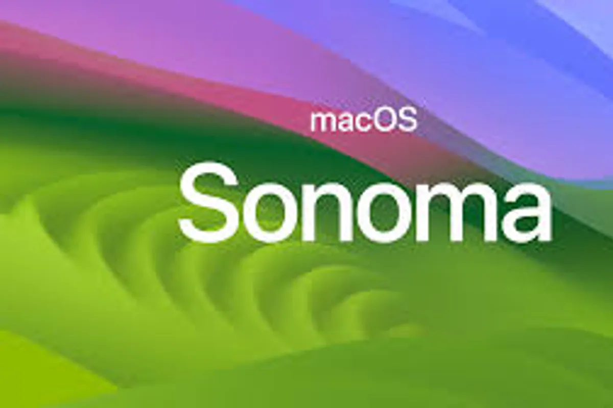 A MacBook displaying a macOS software update screen