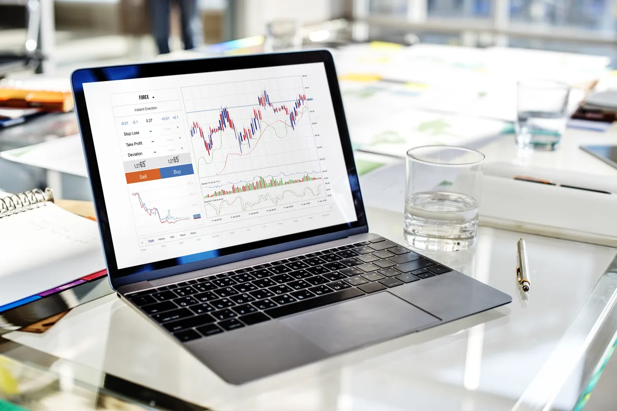 Business analytics screen representing SQL and database troubleshooting